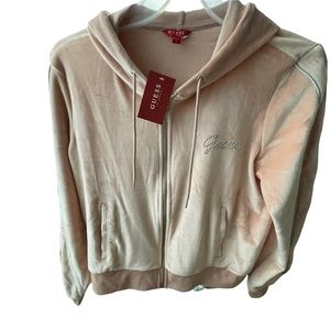 Guess full zip hoodie size L